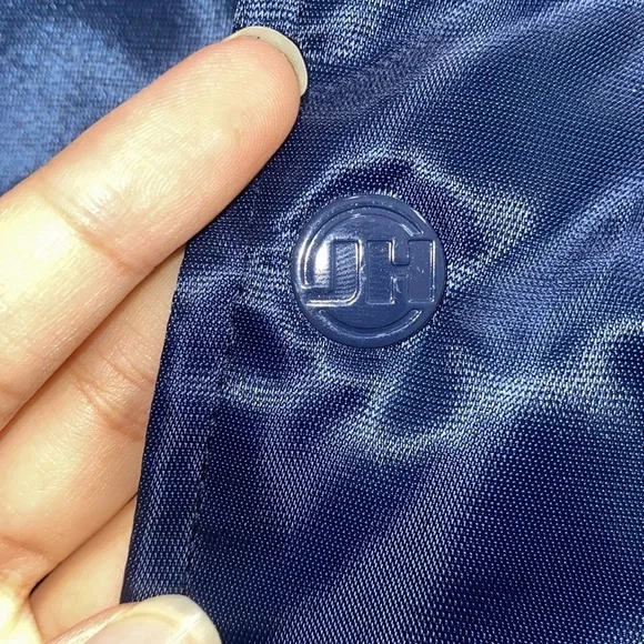 Yankee White & Blue Bomber Jacket MLB by JH Design Size S (5-6) Kids - Picture 9 of 15